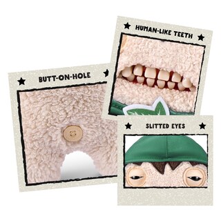 Foto 4 | Juguete De Peluche Fuggler El Señor De Los Anillos Frodo De Zuru, Coleccionable - Venta Internacional.