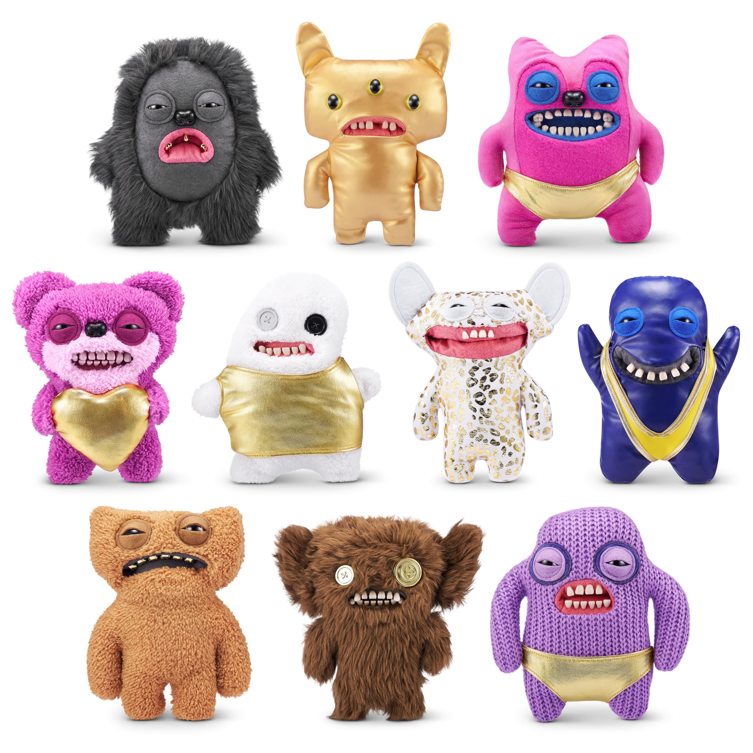 Foto 7 pulgar | Peluche Fuggler Gold Fuggs De Zuru Funny Ugly Monster - Venta Internacional.