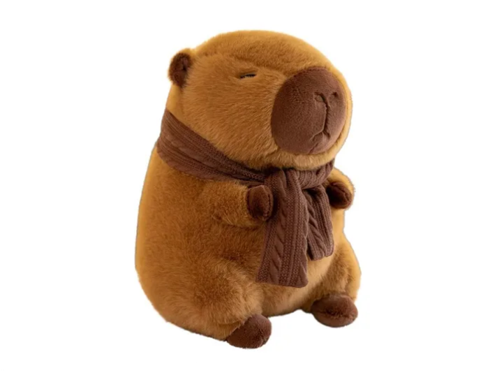 Peluche Capibara Xtellar con Bufanda