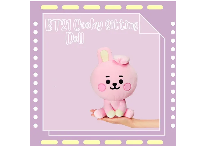 Foto 5 pulgar | Xtellar Peluche Gigante Bt21 - 22cm De Diseño Adorable Para Bebés Y Coleccionistas