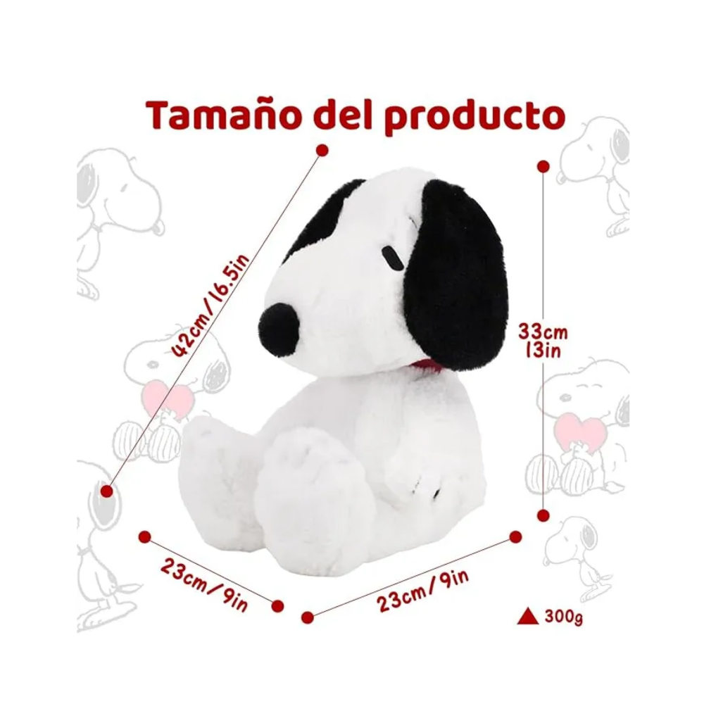 Foto 4 pulgar | Snoopy Kids Sleeping Buddy Lab.g Peluche Blanco
