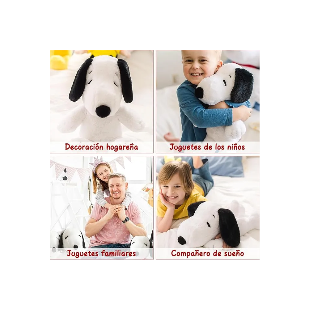 Foto 5 pulgar | Snoopy Kids Sleeping Buddy Lab.g Peluche Blanco