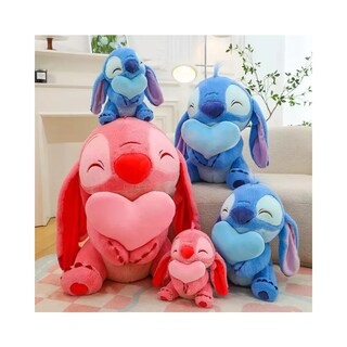 Foto 4 | Stitch Muñeco Belug Peluche 45cm Rosa