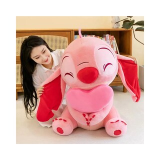 Foto 5 | Stitch Muñeco Belug Peluche 45cm Rosa