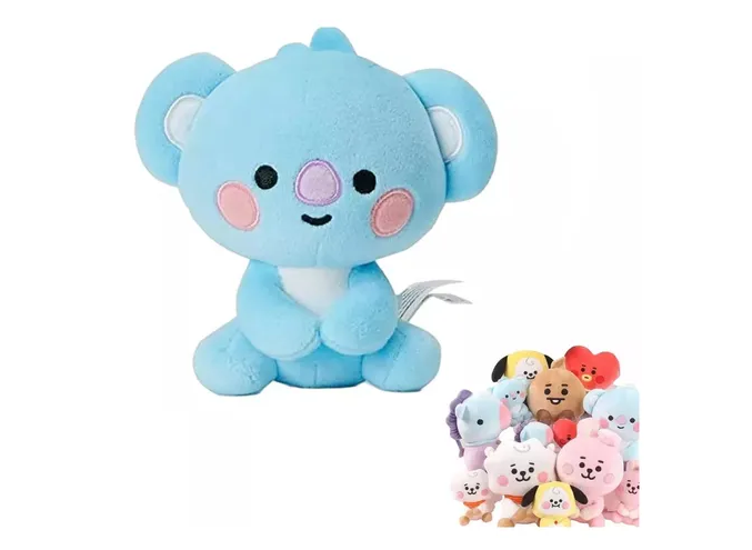 Peluches Encantadores Bt21 Xtellar 22cm 7 Estilos Únicos Para Bebe Con Certificado De Seguridad