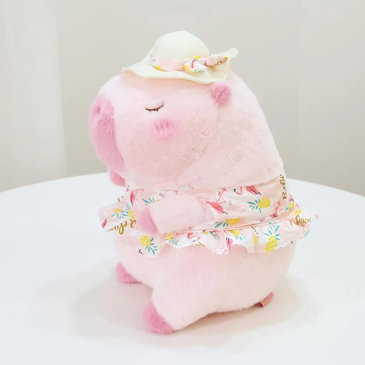 Foto 4 pulgar | Capibara Peluche Lab.g Rosa Vestido