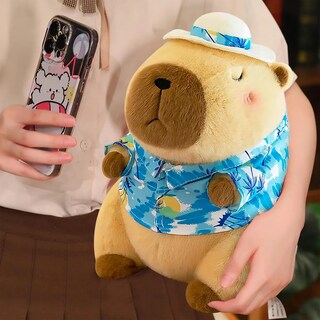 Foto 4 | Capibara Peluche Lab.g Cafe Azul Acero