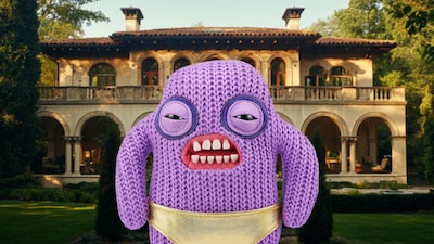 Foto 5 | Peluche Fuggler Gold Fuggs De Zuru Funny Ugly Monster - Venta Internacional.