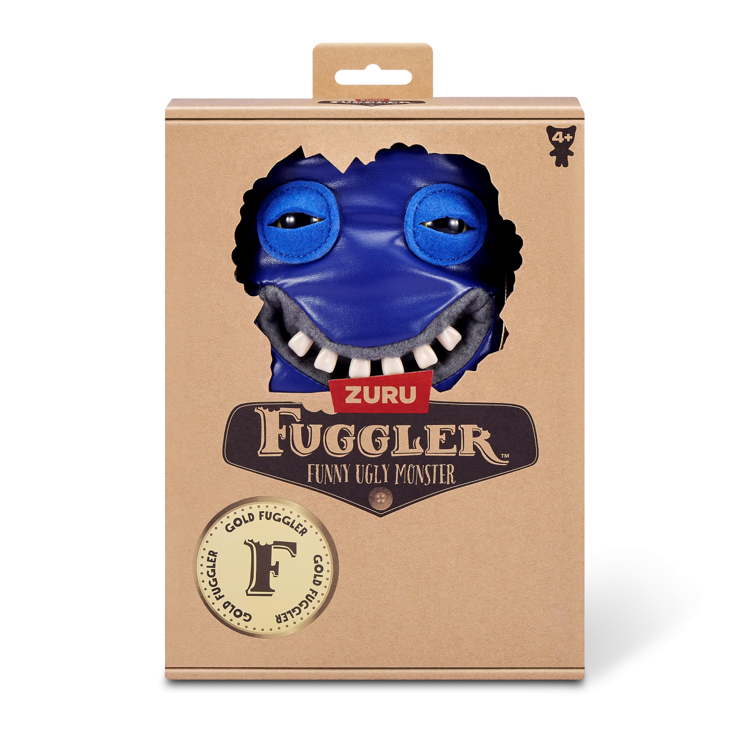 Foto 2 | Juguete De Peluche Fuggler Gold Fuggs De Zuru Funny Ugly Monster De 9 Pulgadas - Venta Internacional.