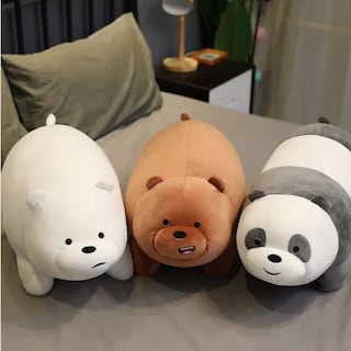 Foto 2 | 3pcs Osos Escandalosos 30 Cm Pardo, Polar Y Panda Lab.g Multicolor