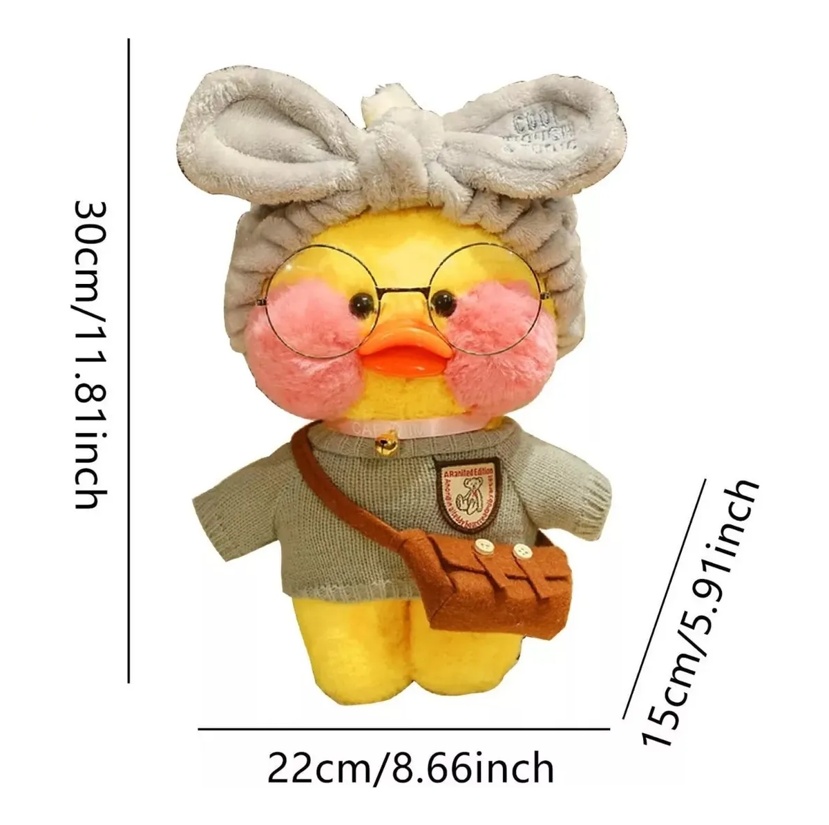 Foto 4 pulgar | Peluche Belug Vestirhermosa Amarila
