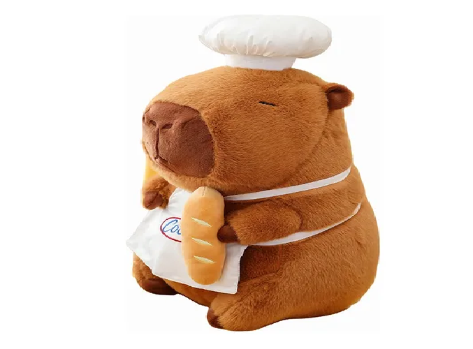 Foto 2 pulgar | Xtellar Capybara Pibala Chef  Suave Peluche De Lujo De 35 Cm
