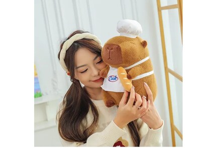 Foto 4 | Xtellar Capybara Pibala Chef Suave Peluche De Lujo De 35 Cm