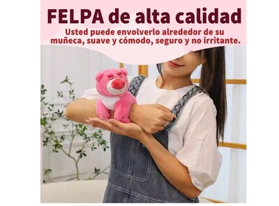 Foto 4 | Oso De Peluche Xtellar Rosa Juguetes Encantadores Para Bebé Set De 2