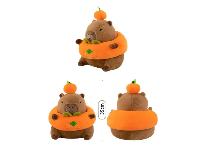 Foto 3 pulgar | Exclusivo Kit De Peluche Capibara Xtellar De 40 Cm + Llavero Mágico De 12cm – Ideal Regalo Asombroso Para Niñas