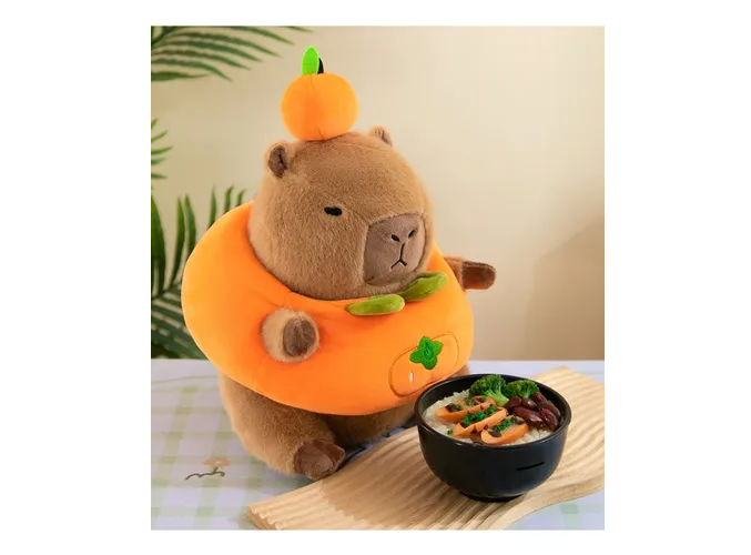 Foto 5 pulgar | Exclusivo Kit De Peluche Capibara Xtellar De 40 Cm + Llavero Mágico De 12cm – Ideal Regalo Asombroso Para Niñas