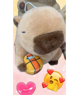 Foto 3 | Peluche Capibara Lab.gbalon Amarilo Marrón Claro