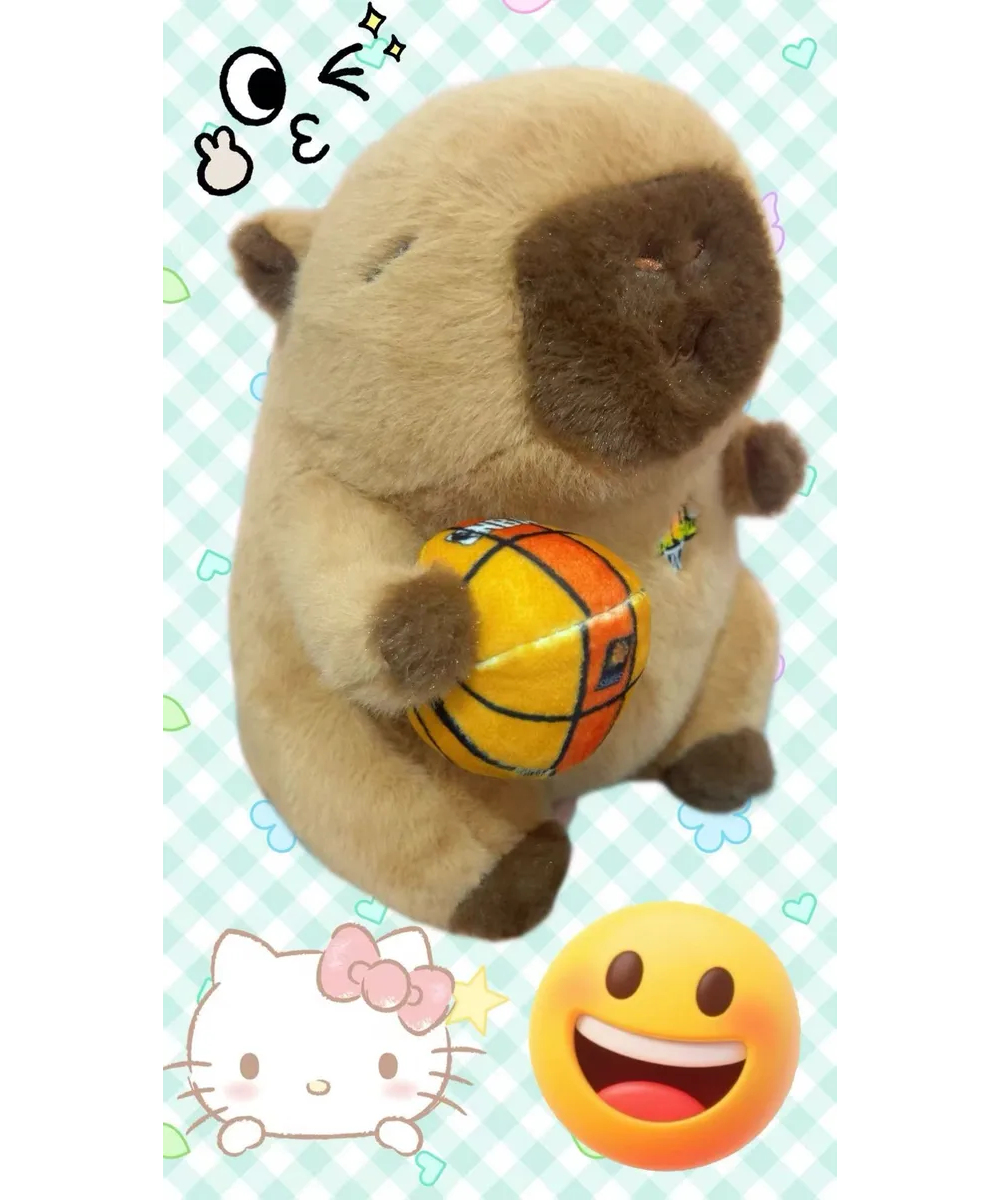 Foto 4 | Peluche Capibara Lab.gbalon Amarilo Marrón Claro