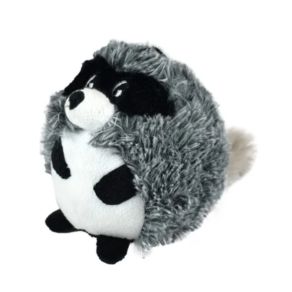 Foto 5 pulgar | Juguete Para Perro Peluche Mapache Lab.gnegro Gris Blanco