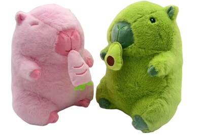 Foto 1 | 2 Muñeco Xtellar Capybara Peluche Lindo Juguete 25cm Niños Regalo