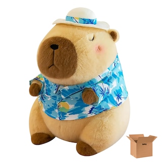 Foto 1 | Capibara Belug Peluche Cafe Azul Acero