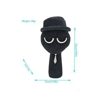 Foto 2 | Juguetes De Peluche Belug 2pz Negro Azul