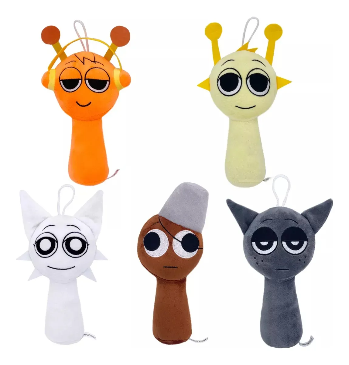 Foto 2 | Juguetes De Peluche  Lab.g 2pz Blanco Gris