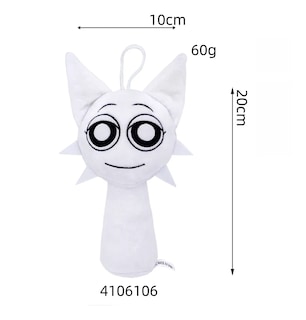 Foto 3 | Juguetes De Peluche Belug 2pz Blanco Gris