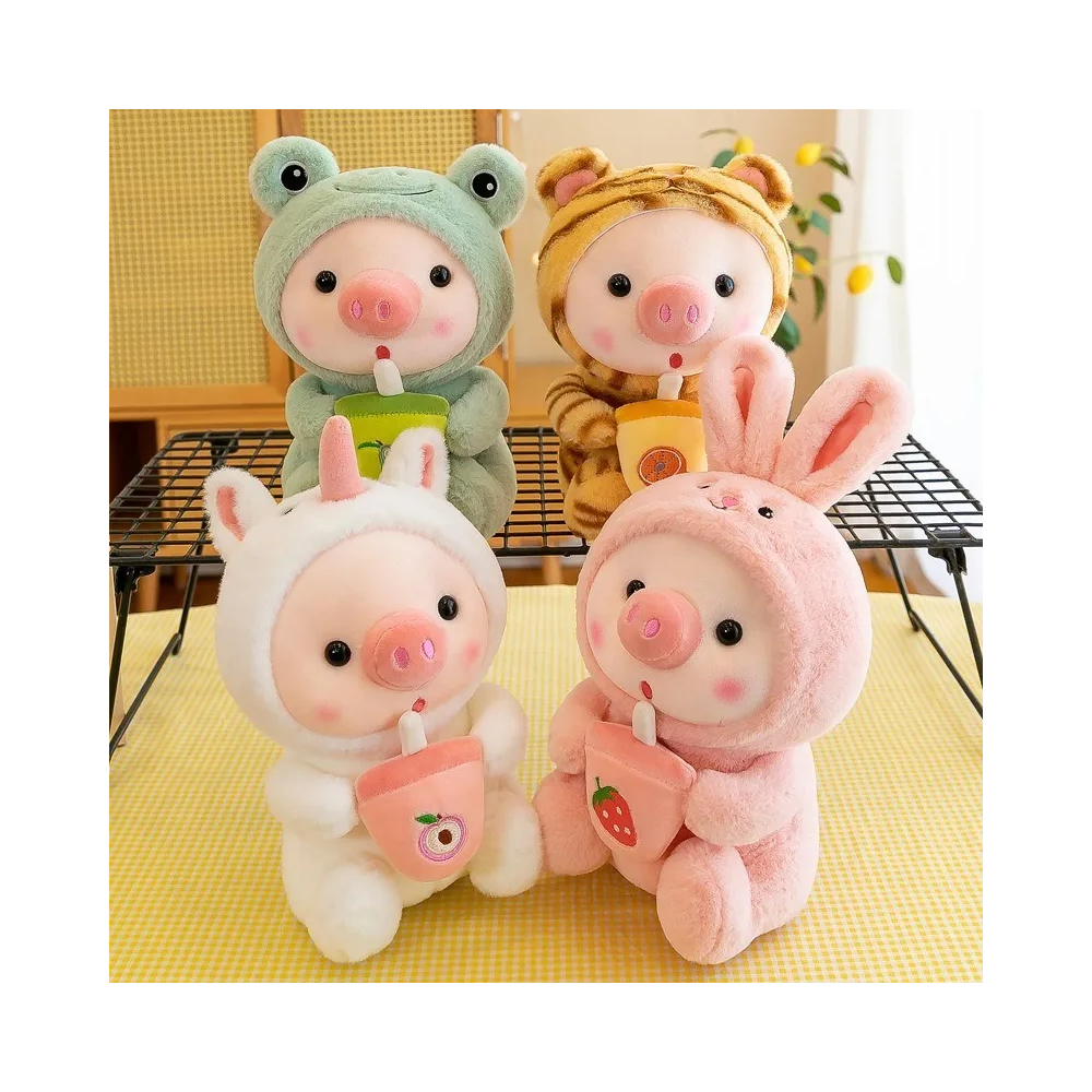 Foto 5 pulgar | Cerdito de Peluche Lab.g con Capucha