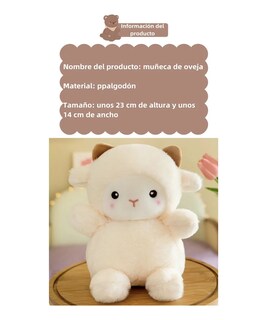 Foto 4 | Oveja De Peluche Lab.g 25cm Blanco