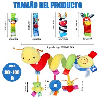 Foto 2 | Peluche Sonaja Lab.g 5pcs Multicolor