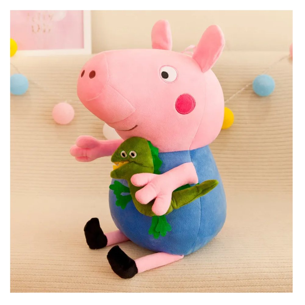 Foto 4 pulgar | Peppa Pig Familia De Cuatro Peluches 25cm Lab.g  Multicolor