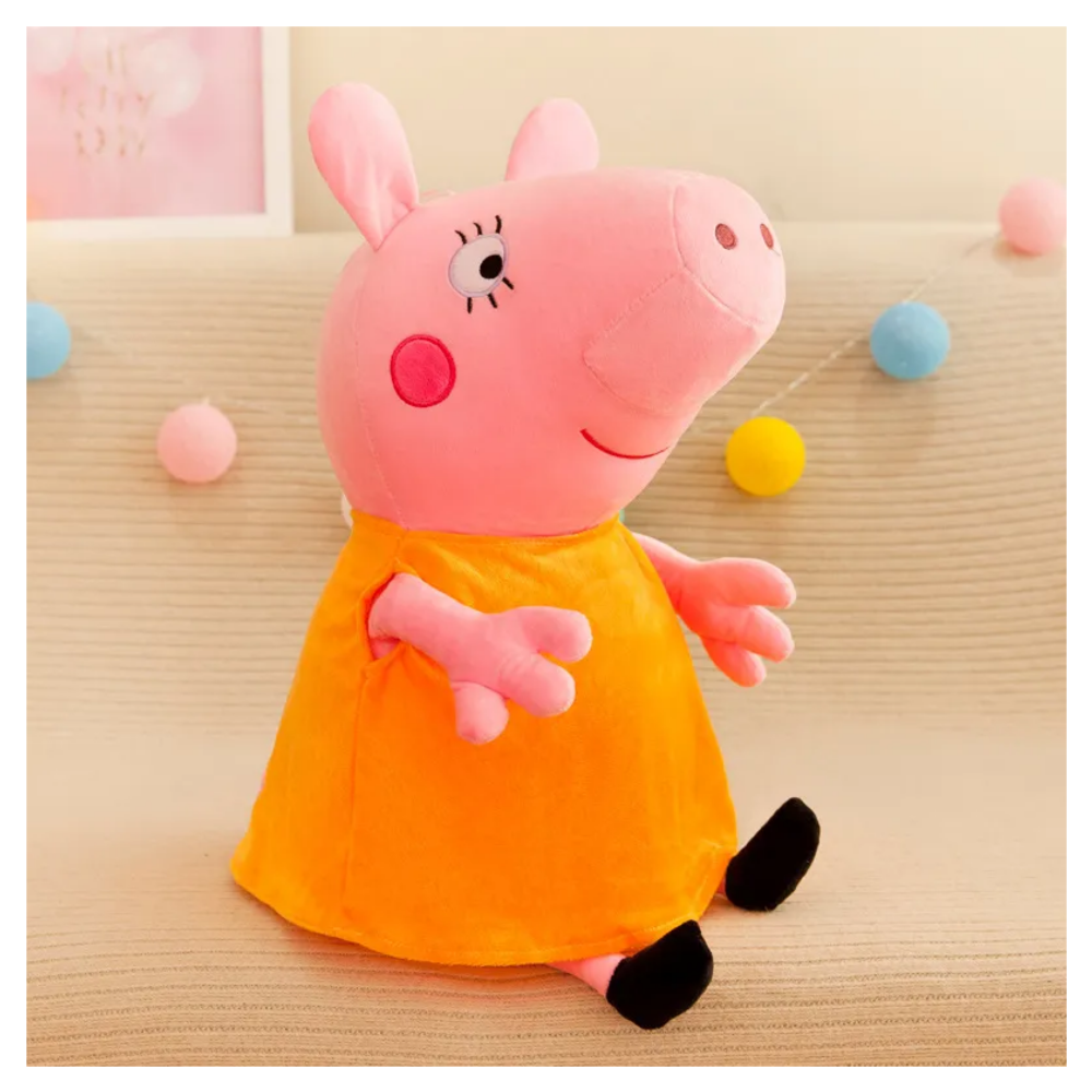 Foto 5 pulgar | Peppa Pig Familia De Cuatro Peluches 25cm Lab.g  Multicolor