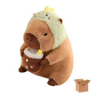 Foto 1 | Peluche De Capibara Dinosaurio Lab.g Cafe Verde