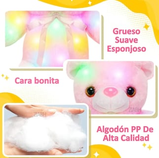 Foto 2 | Oso De Peluche Luminoso Xtellar Con Luces Led Regalo Aspiracional Para Niños