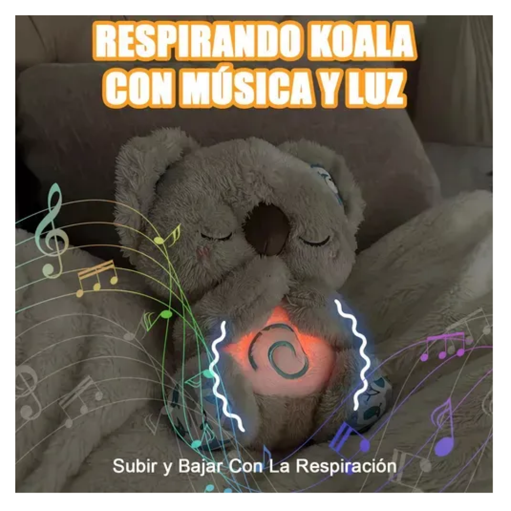 Foto 4 pulgar | Koala De Juguete Peluche Belug   Gris