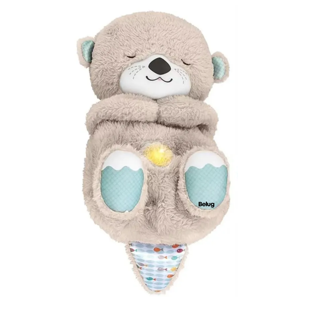 Foto 2 pulgar | Peluche Con Música Y Luces Belug   Gris Oscuro