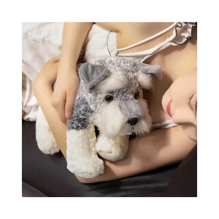 Foto 3 | Peluche Perrito Schnauzer Lab.g Gris Blanco