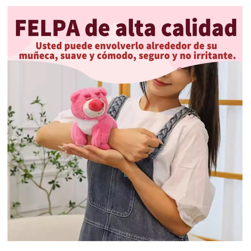 Foto 5 pulgar | Juguetes Oso Lotso   Rosa Lab.g  Peluche 2pcs