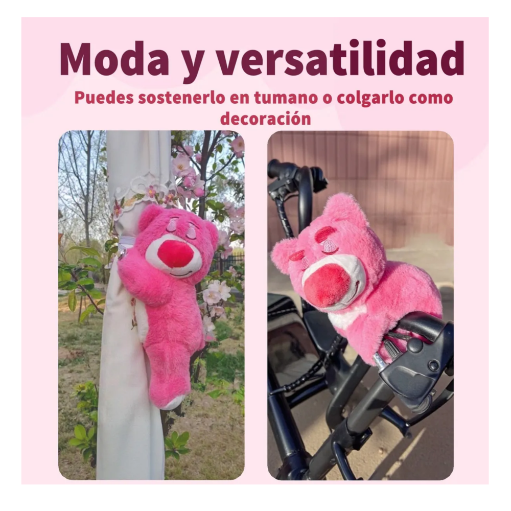 Foto 6 pulgar | Juguetes Oso Lotso   Rosa Lab.g  Peluche 2pcs