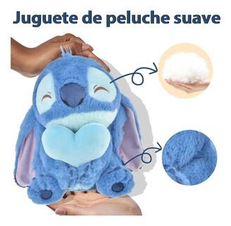 Foto 4 | Stitch Peluche Belug Juguetes Corazon Azul