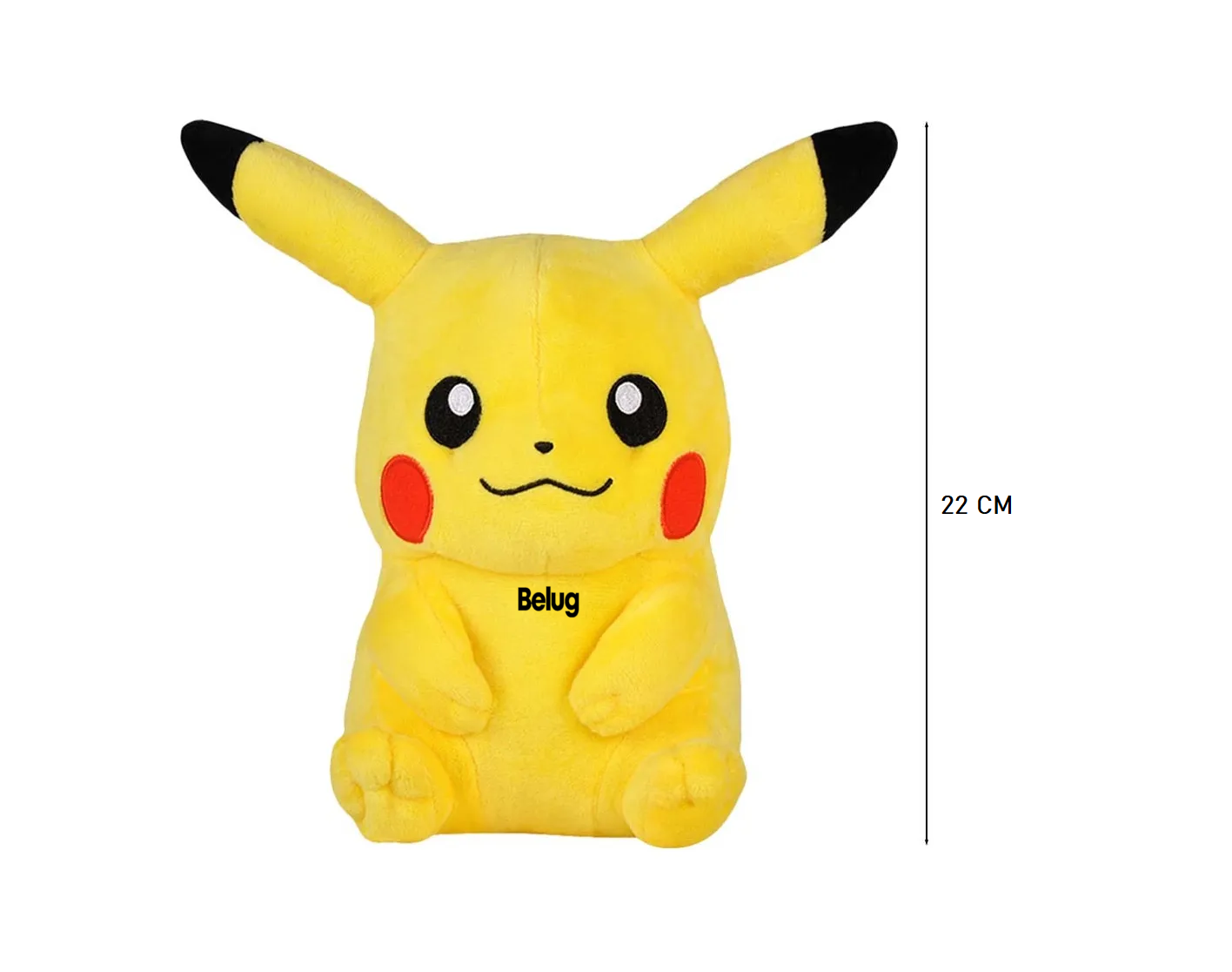Foto 5 pulgar | Peluche Pokémon Original Premium Picacho  Amarillo