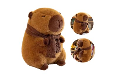 Foto 2 | Peluche Capibara Bufanda Cafe