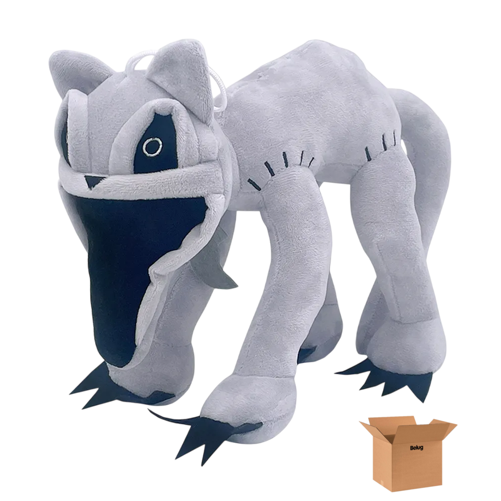 Peluche Belug  De Critters Sonrientes Gris