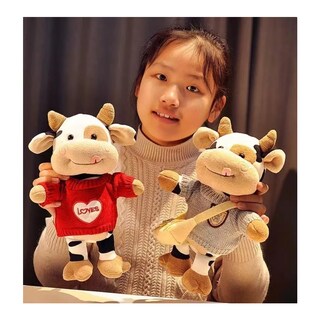 Foto 4 | 30cm Peluches Belug De Vaquitas Sueter Rojo