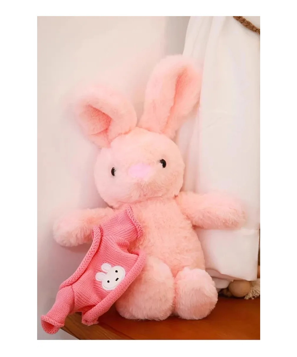 Foto 5 | 2pc Peluche Lab.g Cariñoso Conejo Rosa Caqui