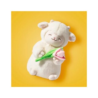 Foto 5 | Peluche Belug Corderito Con Tulipán 25 Cm Blanco