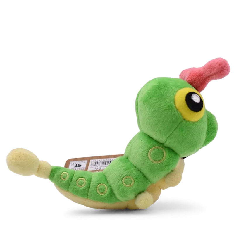Peluche Videojuegos Pokemon Caterpie Regalo Suave Felpa Juguetes Niños