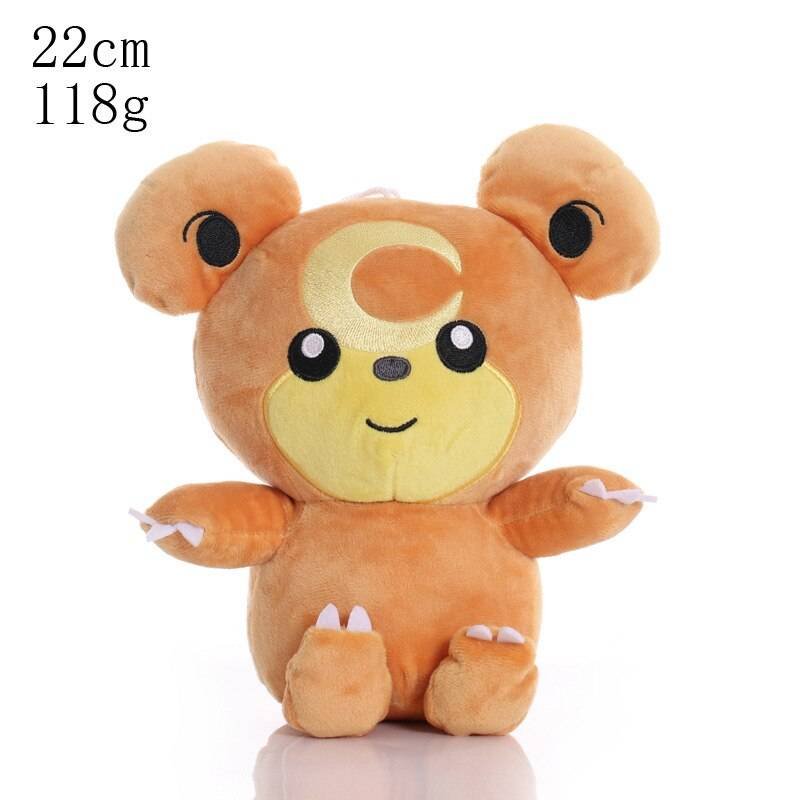 Foto 2 pulgar | Teddiursa Pokemon Anime Peluche Felpa Juguetes Niños Original