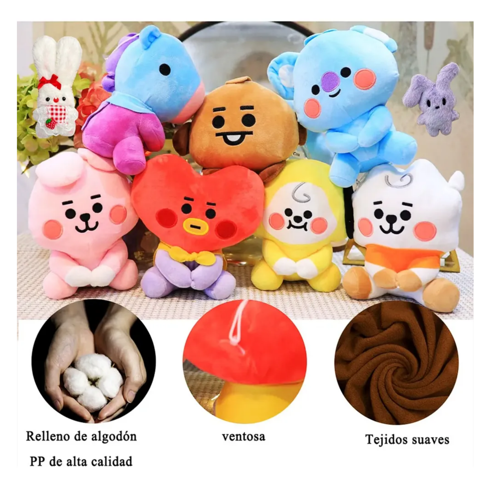 Foto 3 | Kit 9pcs Peluche Muñecos Belug  Colores